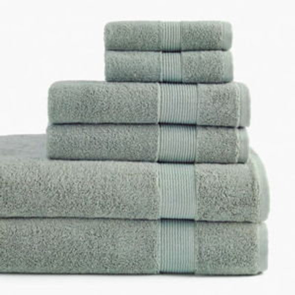 Organic Bath Towel Set - Lichen