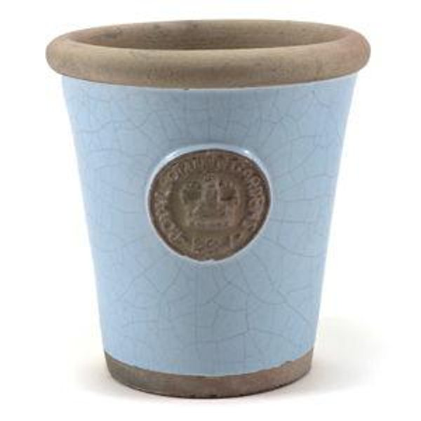 "Cotswold" MEDIUM Kew Long Tom Pot - Duck Egg Blue