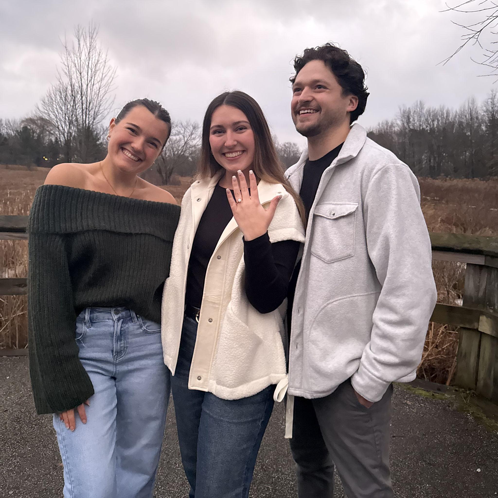 Amelia told Nick 'you are officially stuck with us forever".
