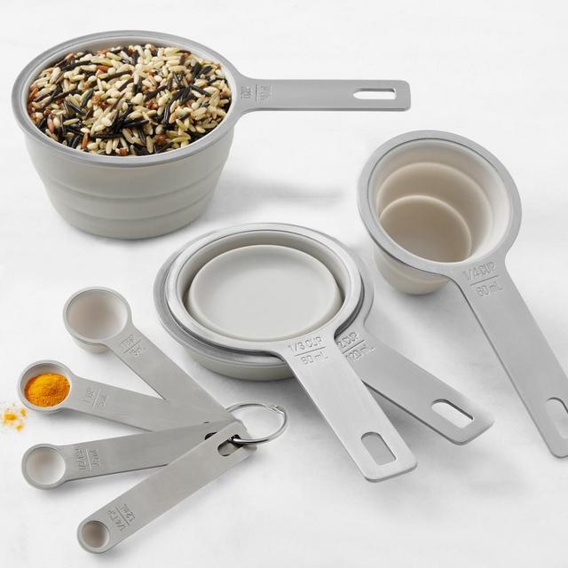 Williams Sonoma Collapsible Measuring Cups and Spoons Set