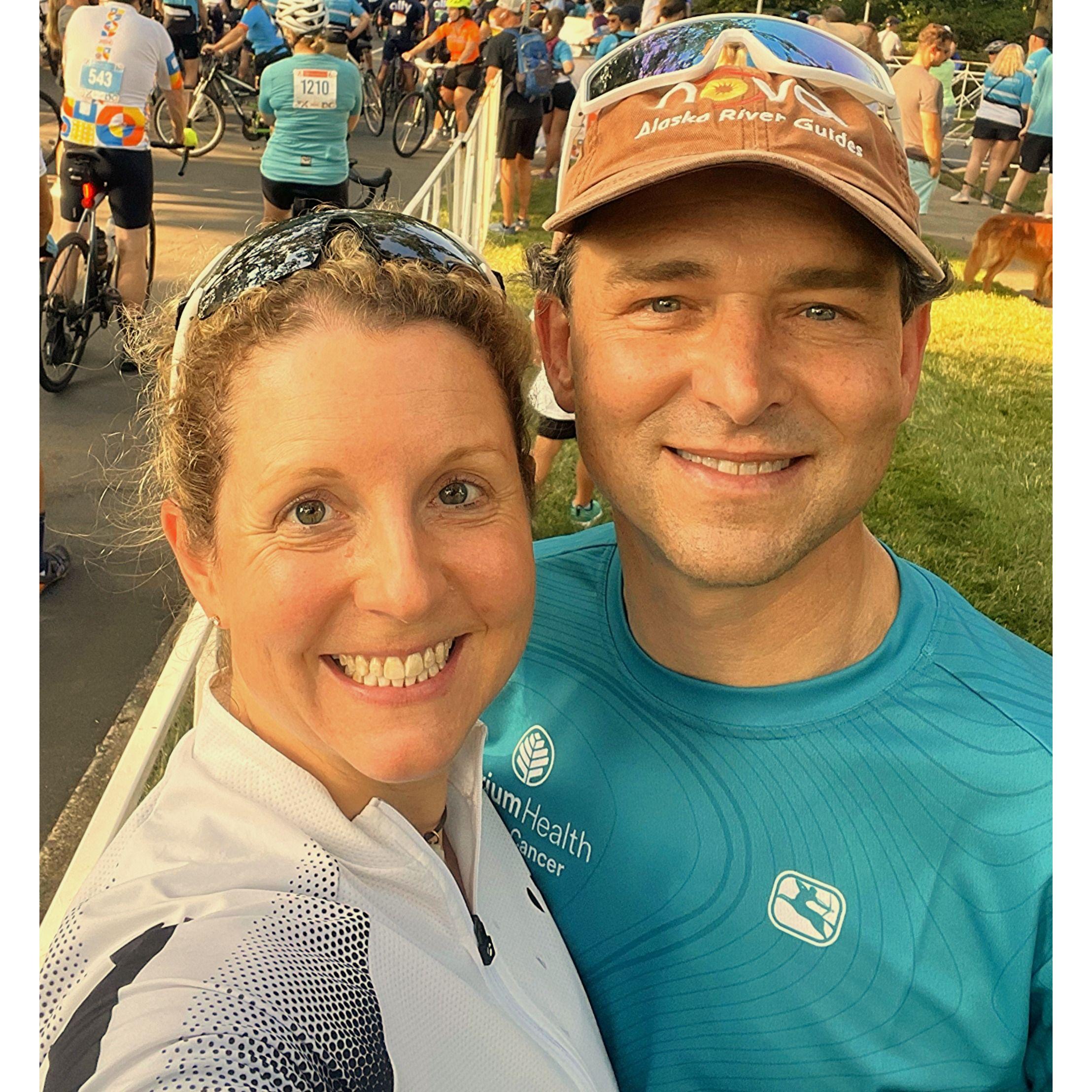 Rode 100 miles on our bikes1