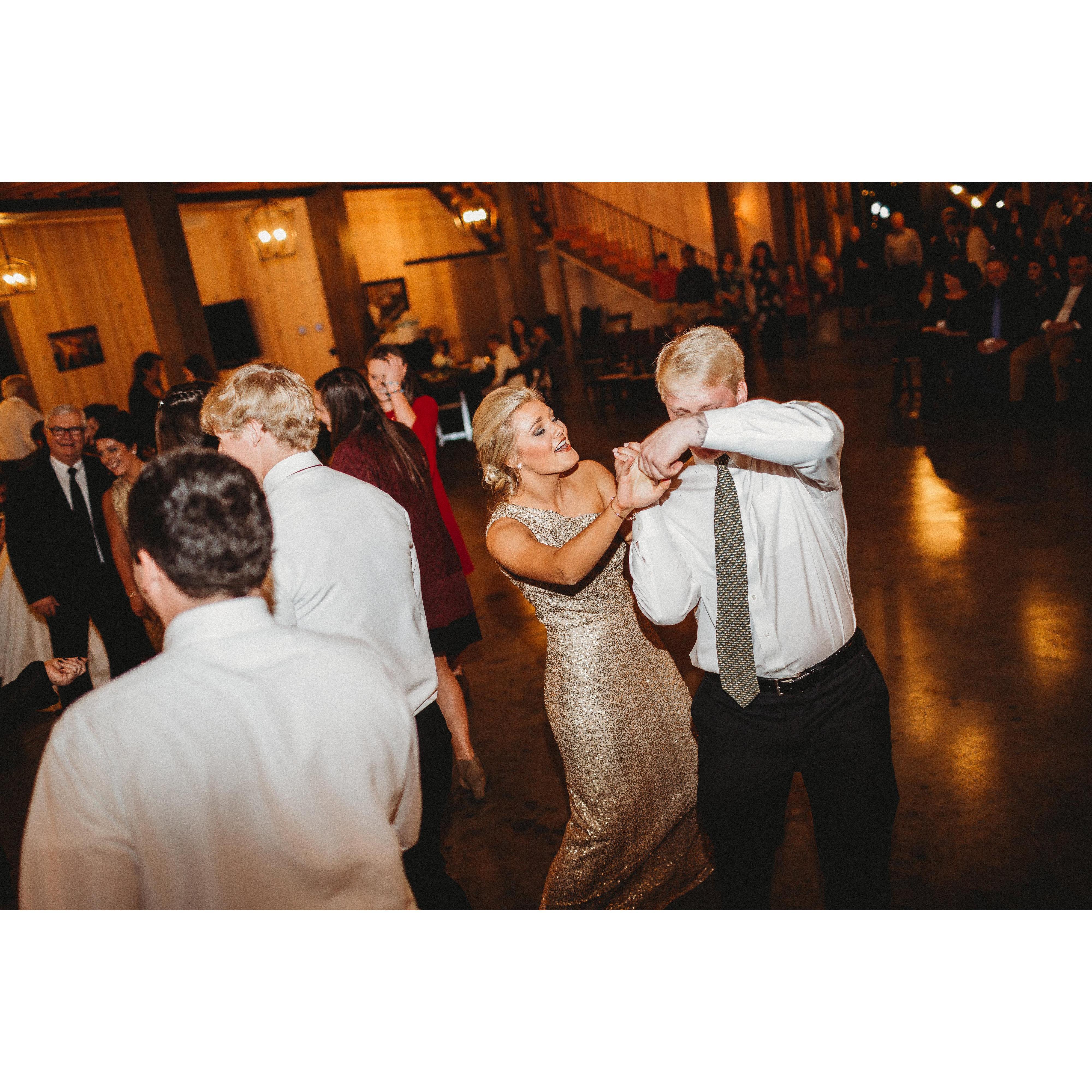 My best friend got married and Kenny got to join the fun!
December 2017