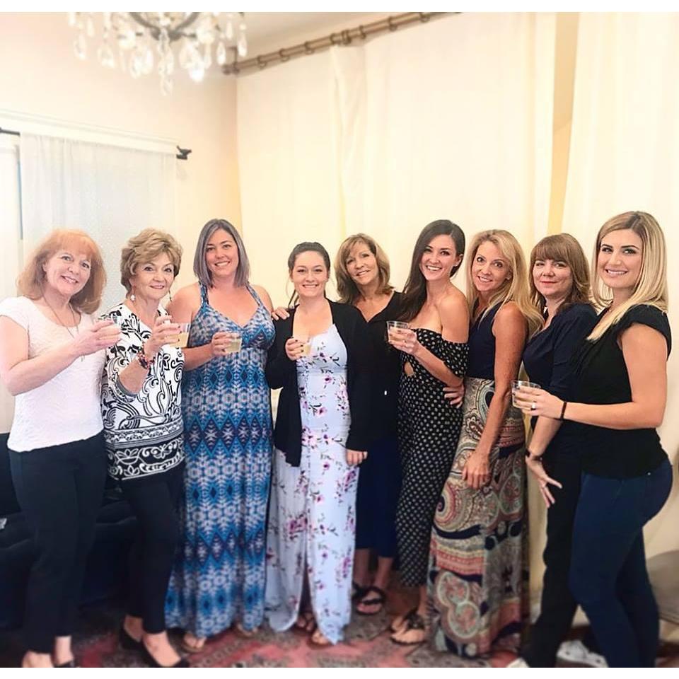 Surrounded by her grandmother, mother, all of her aunts, beautiful cousins, & best friend from childhood, Brittney said YES to the dress at The Dress Theory in San Diego.
