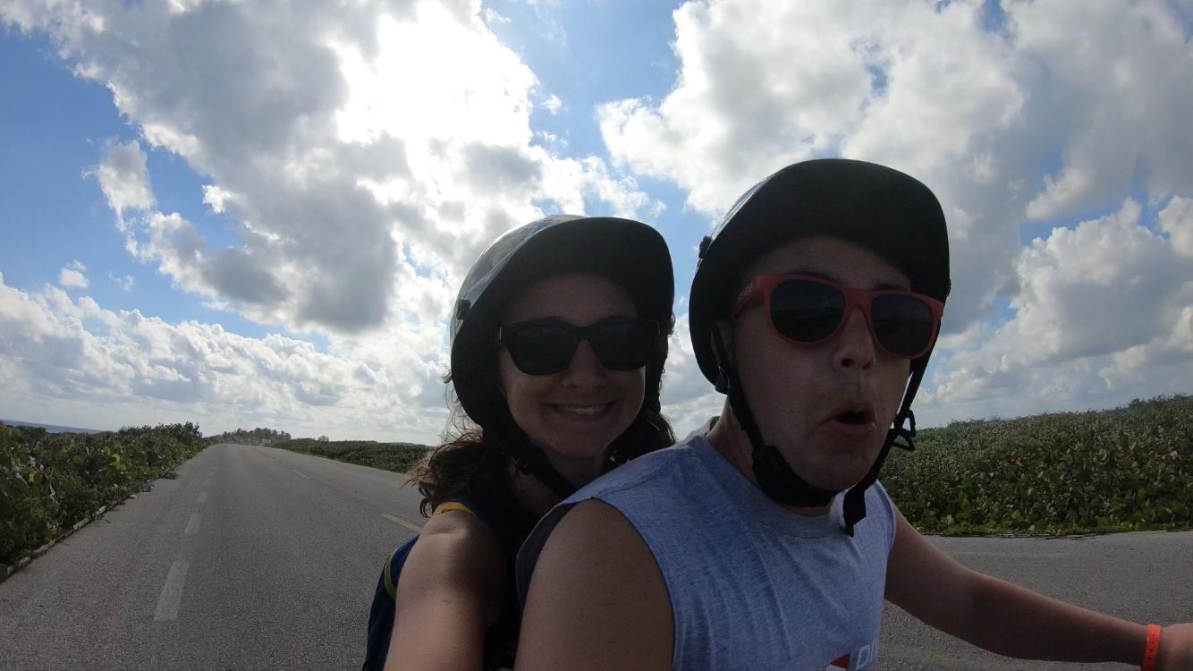 Day trip ATV-ing/ bar and beach hopping throughout Cozumel.