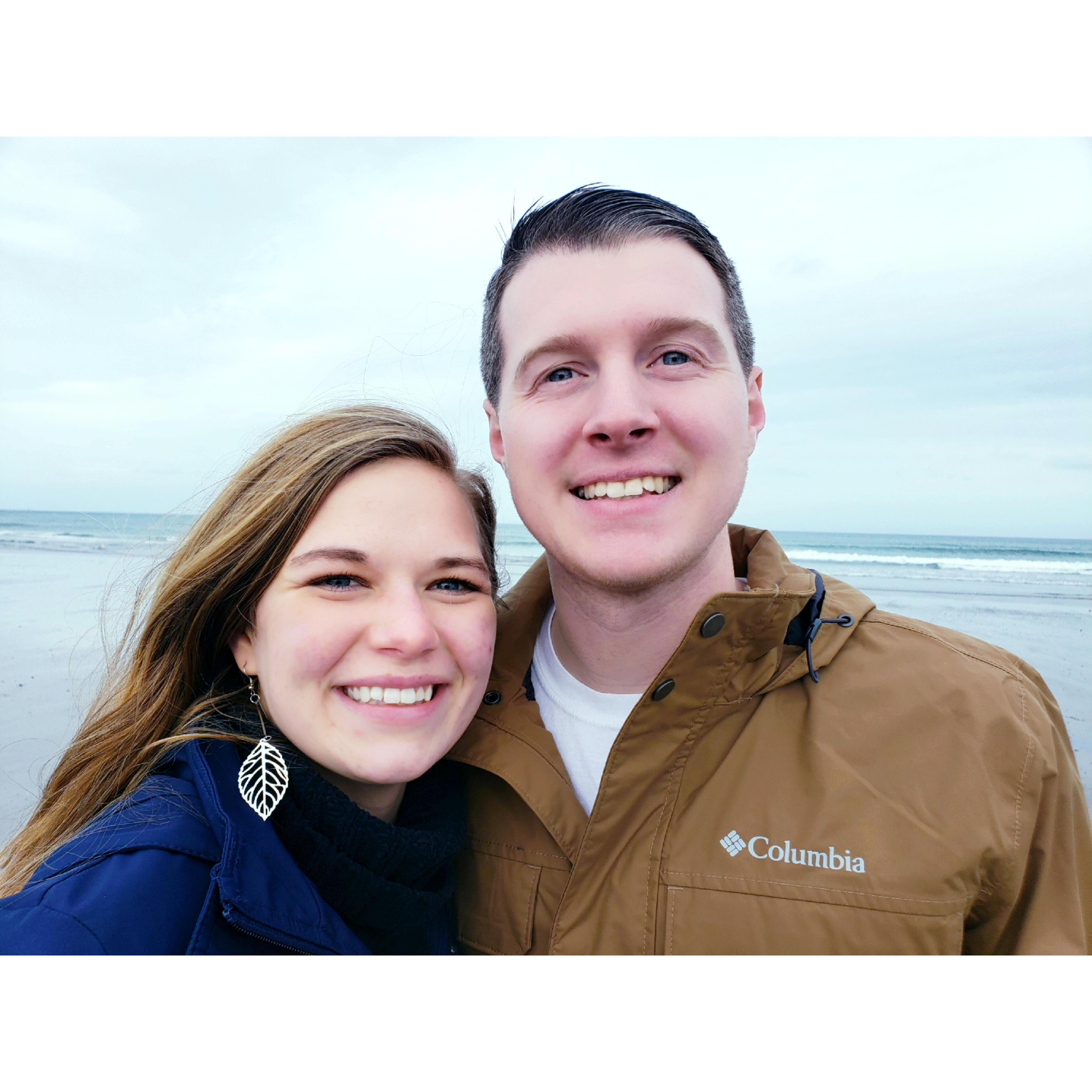 Nantasket beach! It was very windy and cold but still a wonderful time!