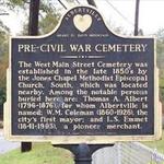 Pre-Civil War Cemetery And Museum