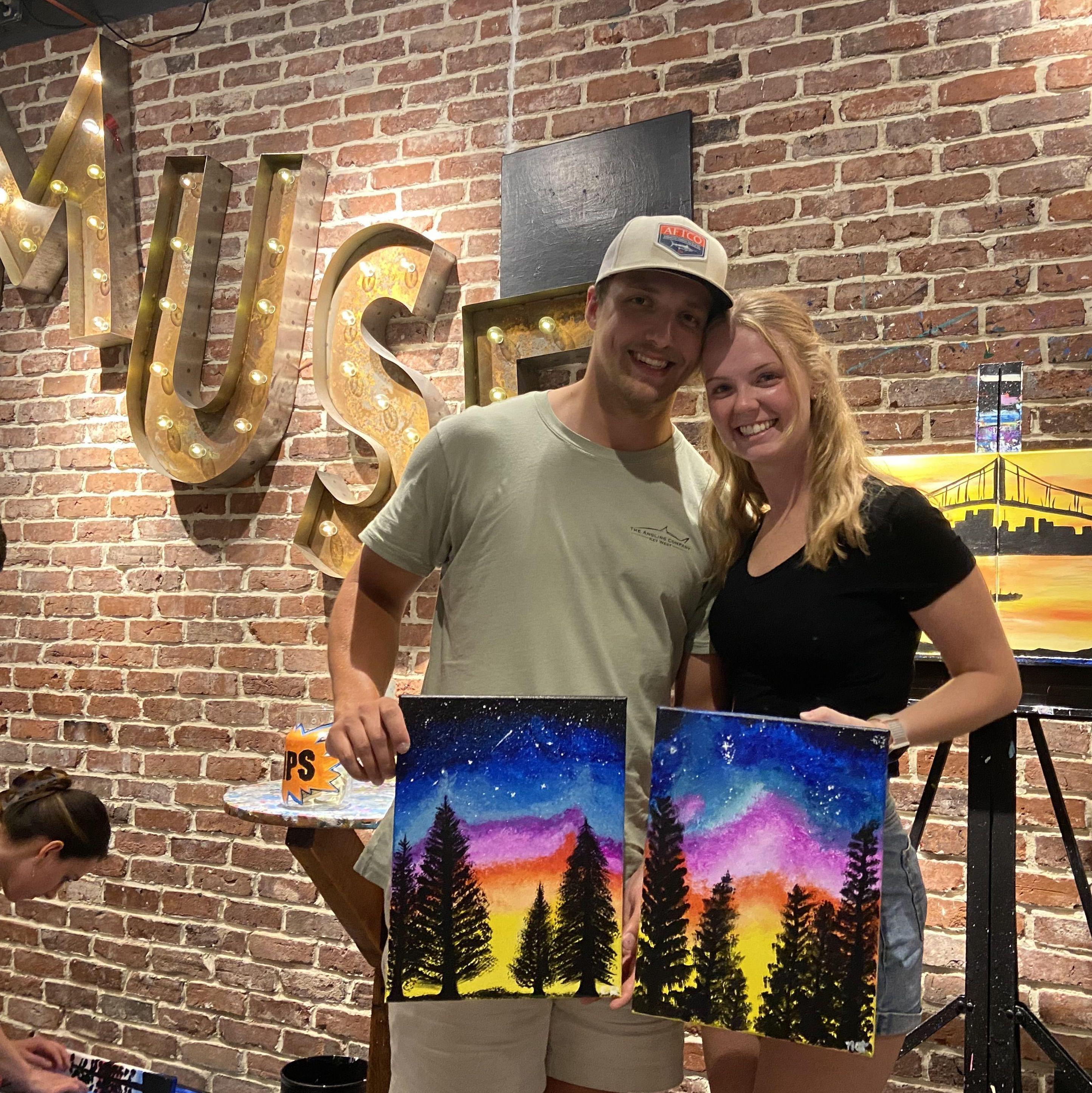 Tested our creative muscles - Colin’s are stronger!