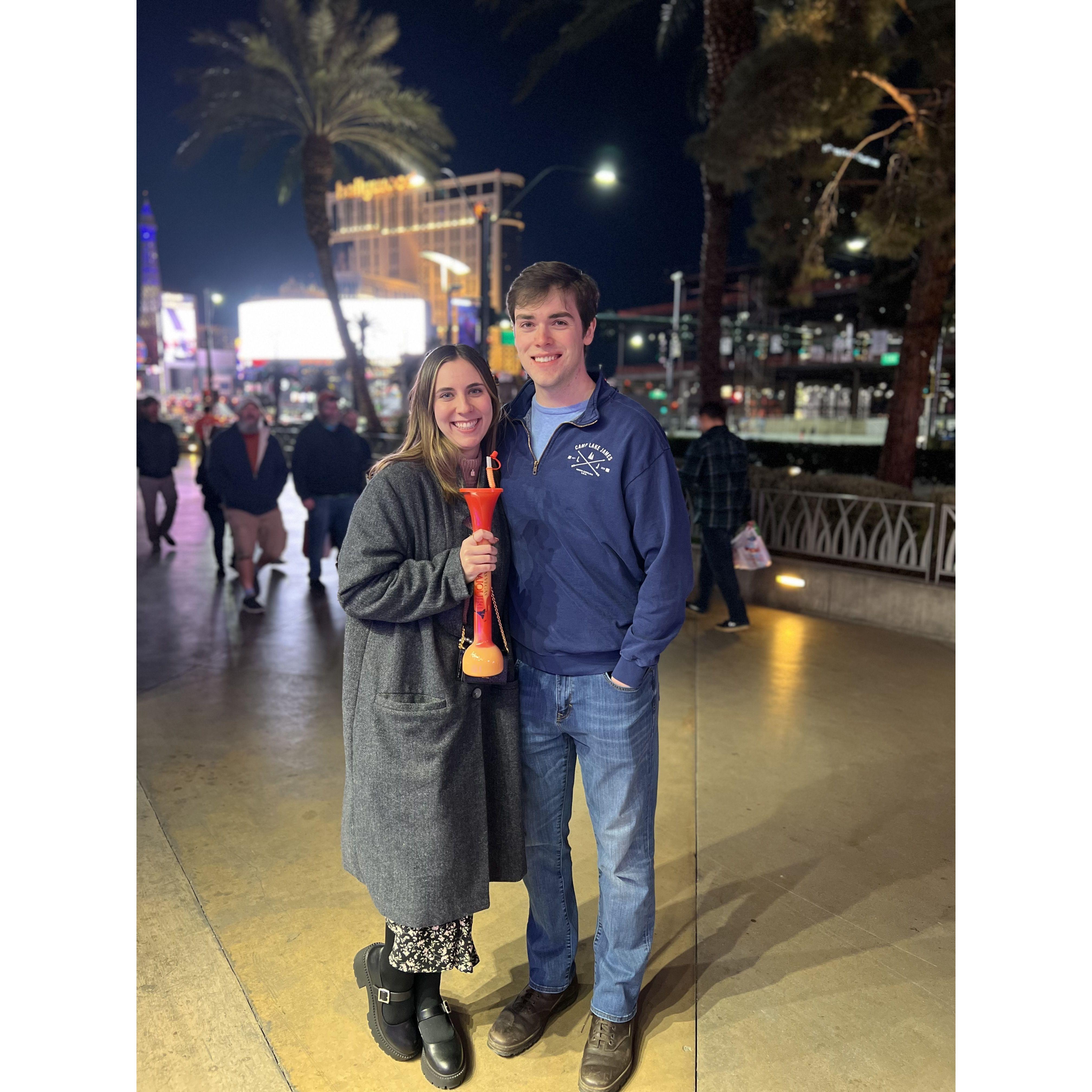 In Vegas for Emily's 21st birthday