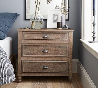 Astoria 3-Drawer Nightstand