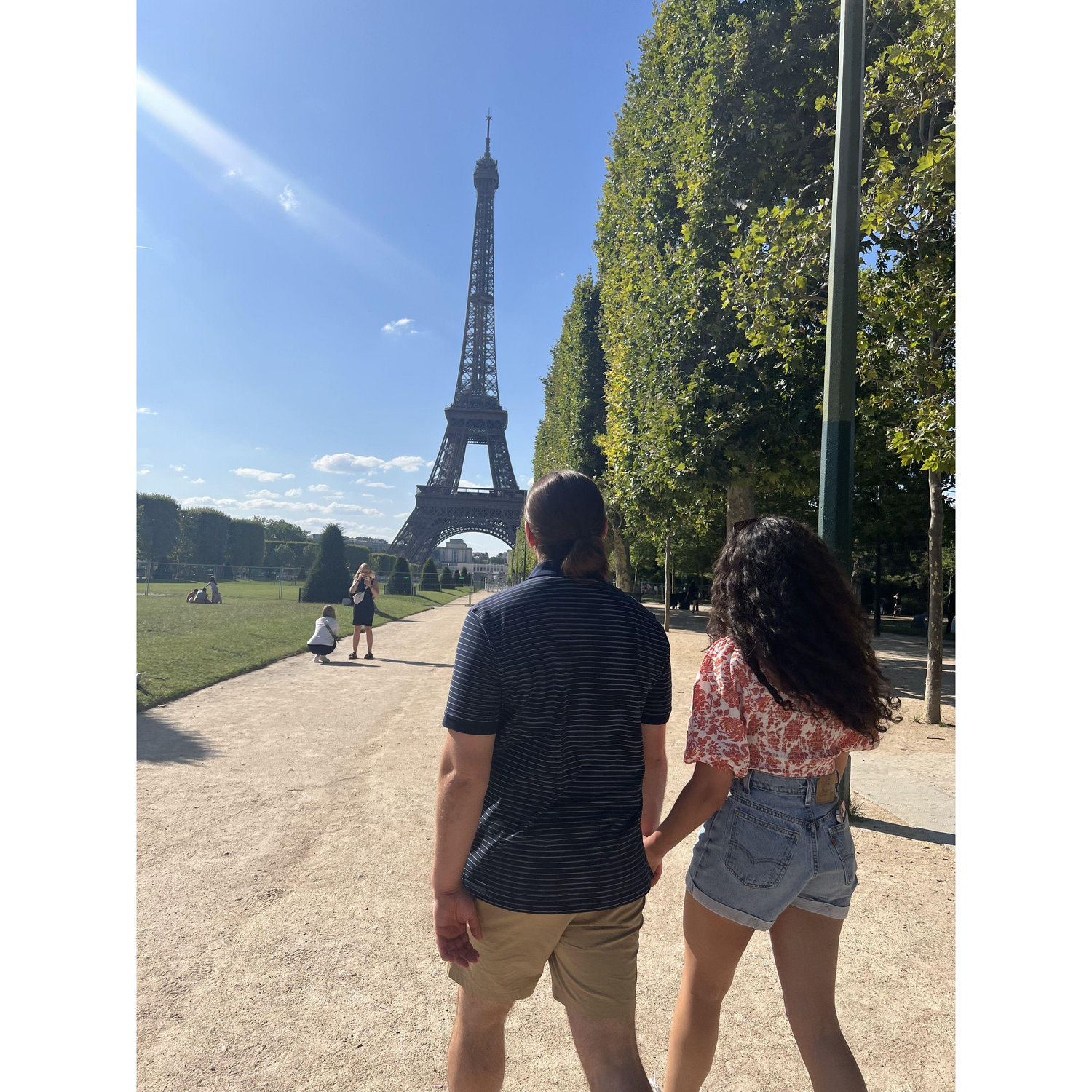 Our first day in Paris after the engagement in Switzerland, this whole trip was beyond amazing!