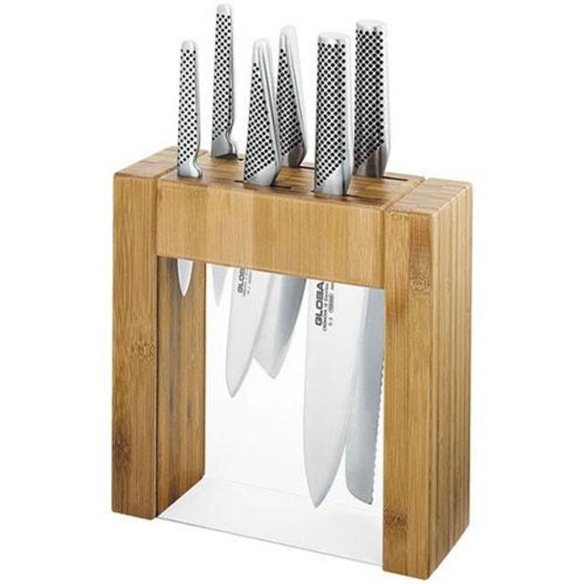 Global 7 Piece Ikasu Knife Block Set