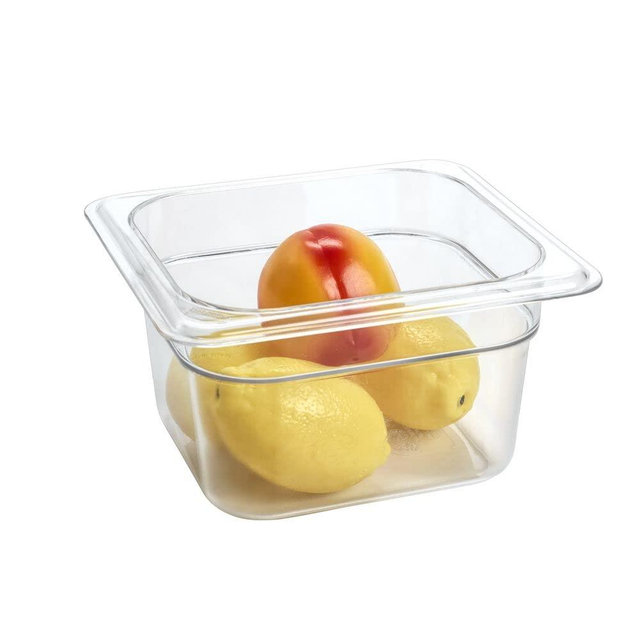 Cambro Food Storage Container - Classic Series Square - 2 QT (Quart) - Commercial Grade for Food Prep (Clear)