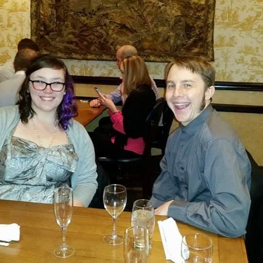 Marissa's sister Brandi's wedding, January 2016