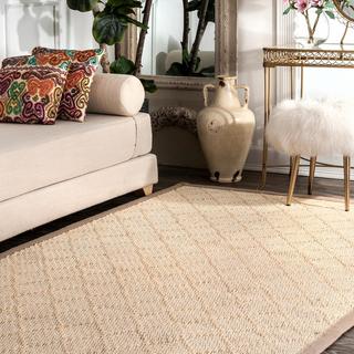 Bordered Donnetta Sisal Area Rug
