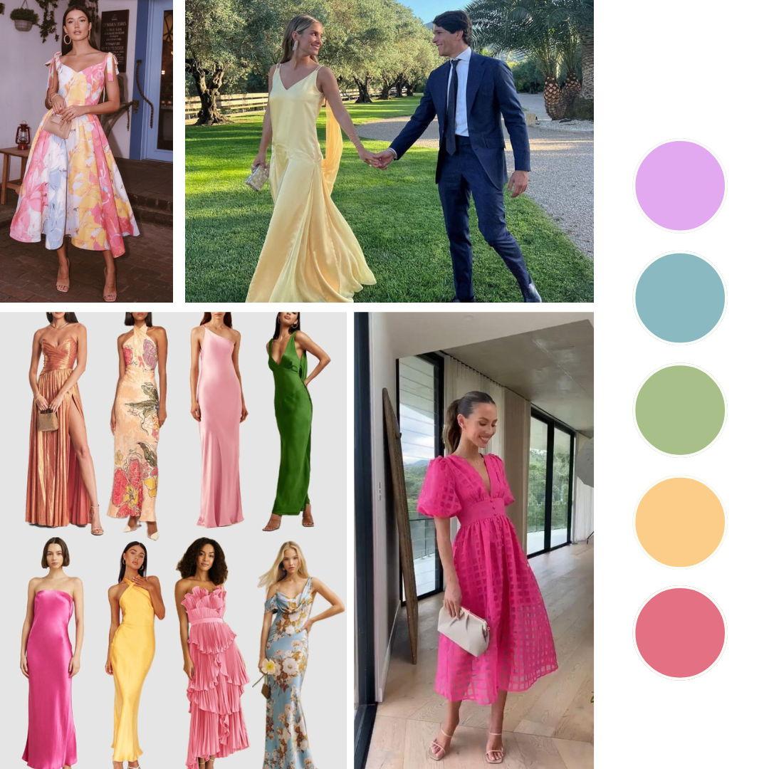 Ellas: Vestido largo/midi