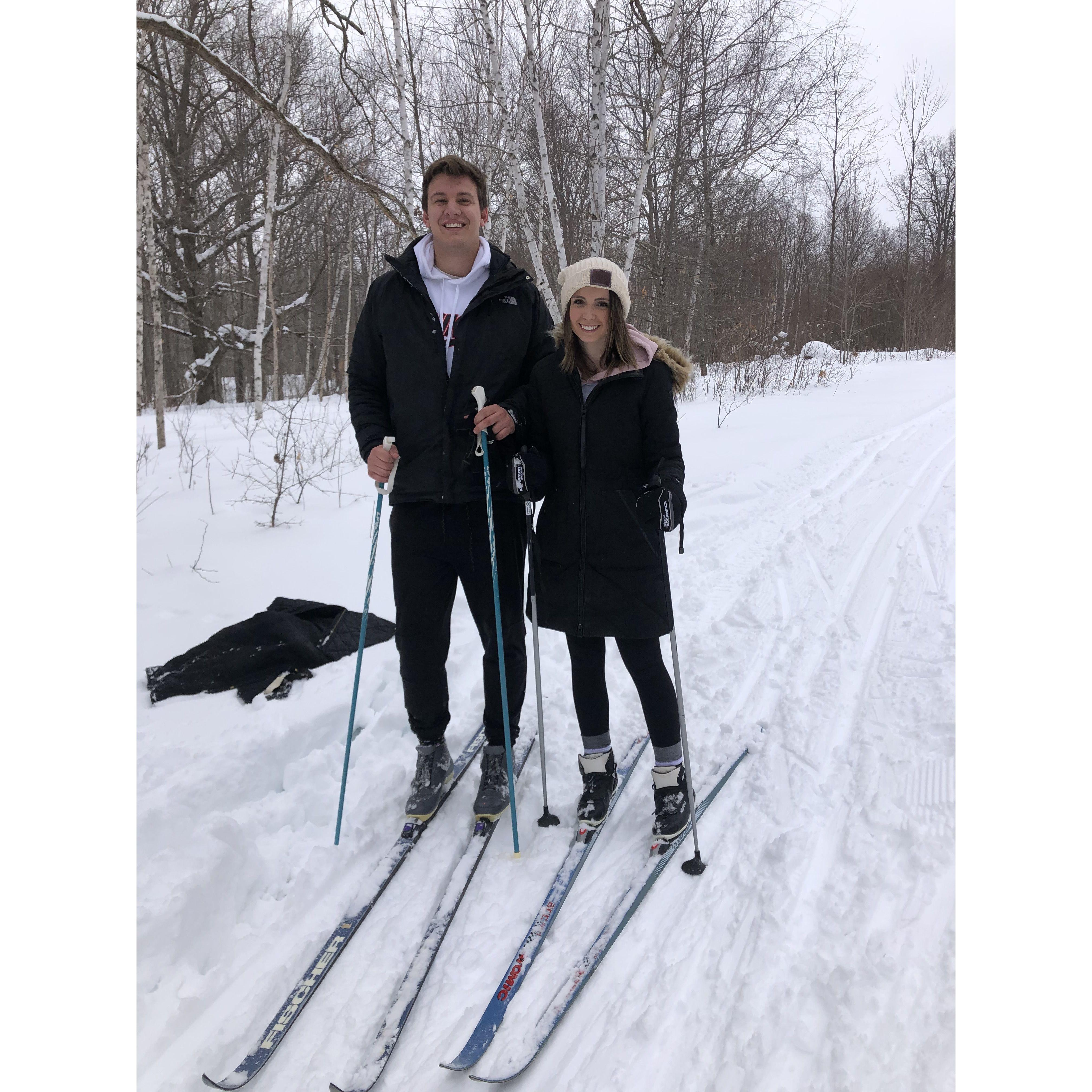 Cross Country Skiing. - 2019