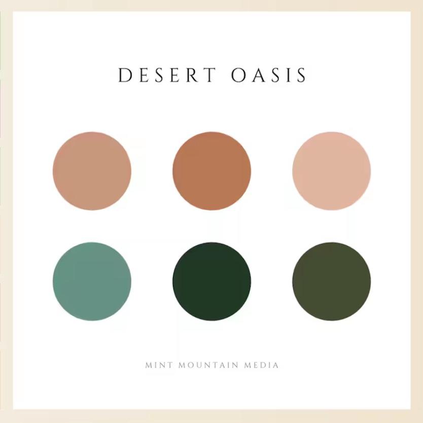 Our General Wedding Colors are Neutral Desert Earth Tones. Primarily Desert Sage & Sandstone.