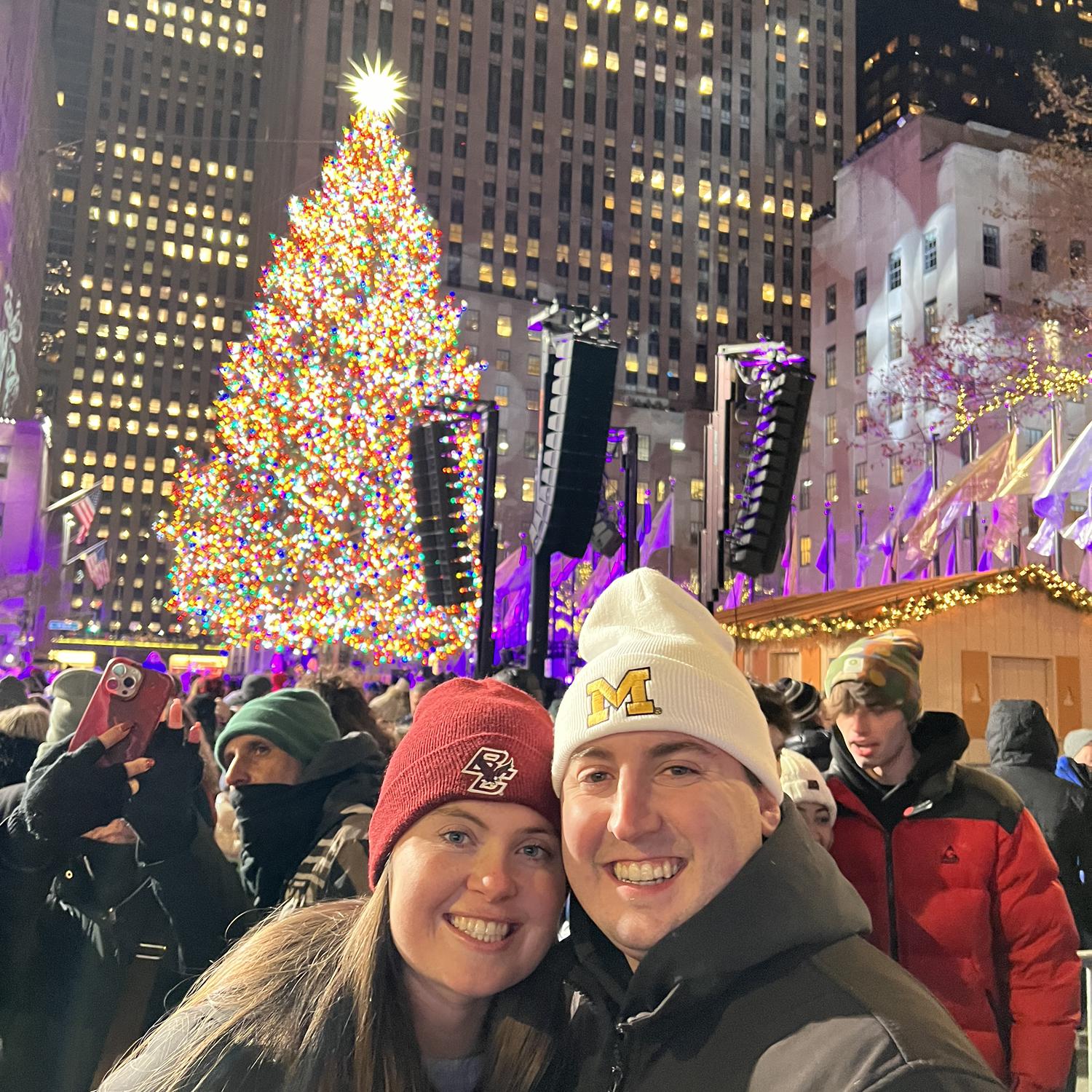 NYC Tree lighting