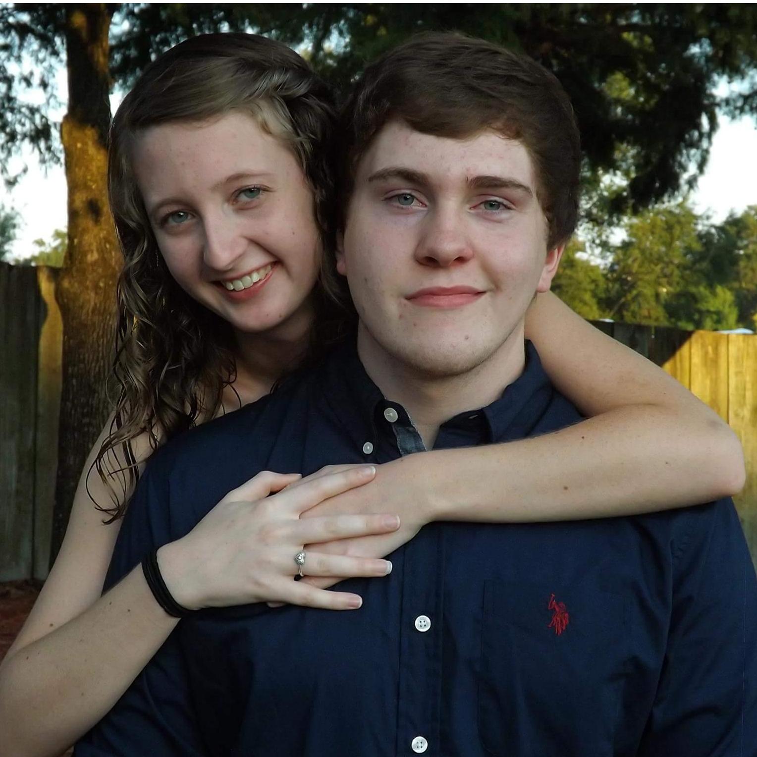 Our first anniversary, celebrated in Starkville, MS. 2016.