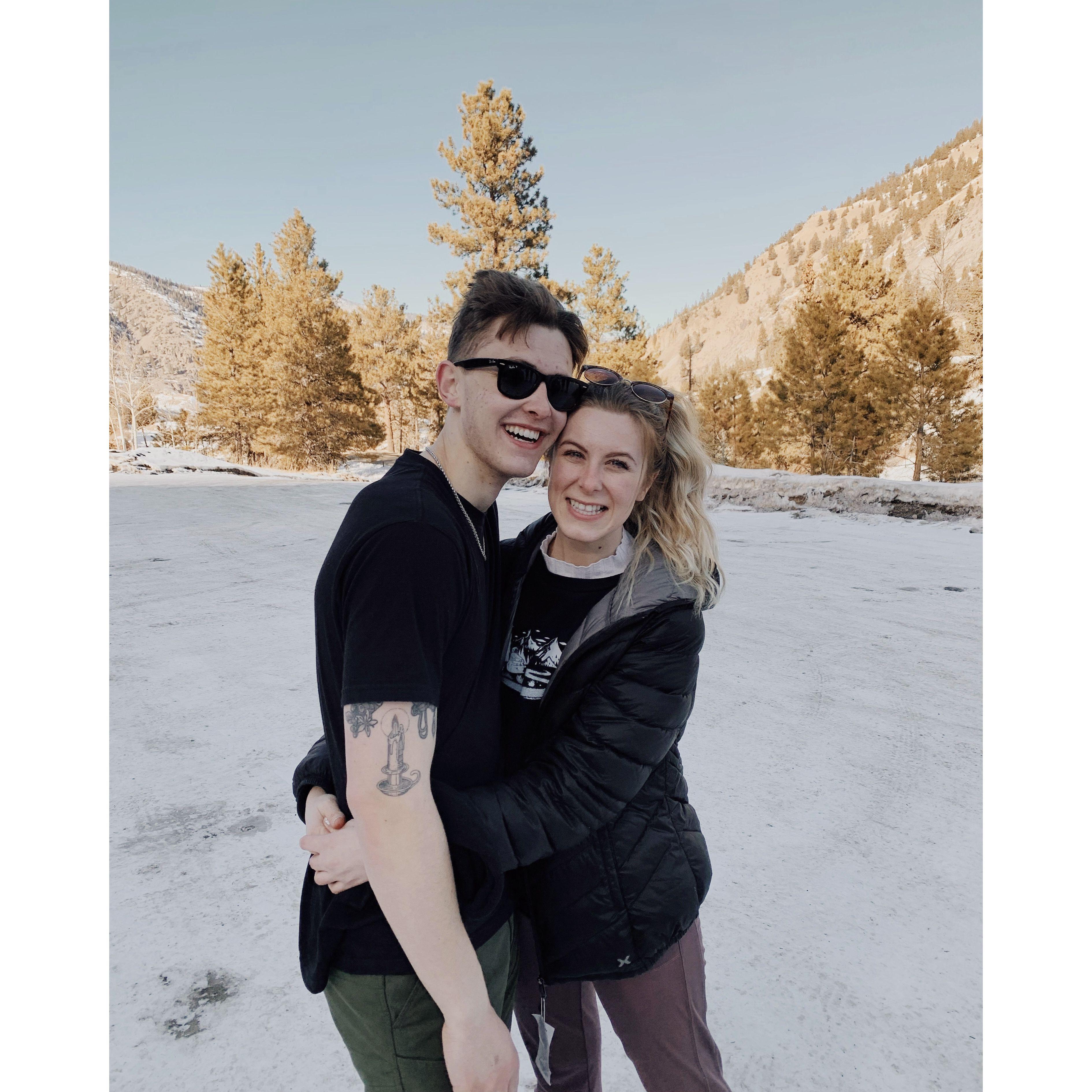 Will went snowboarding and Ally learned to ski.