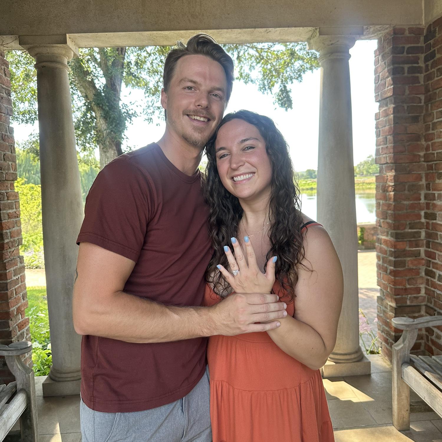 She said yes!!!