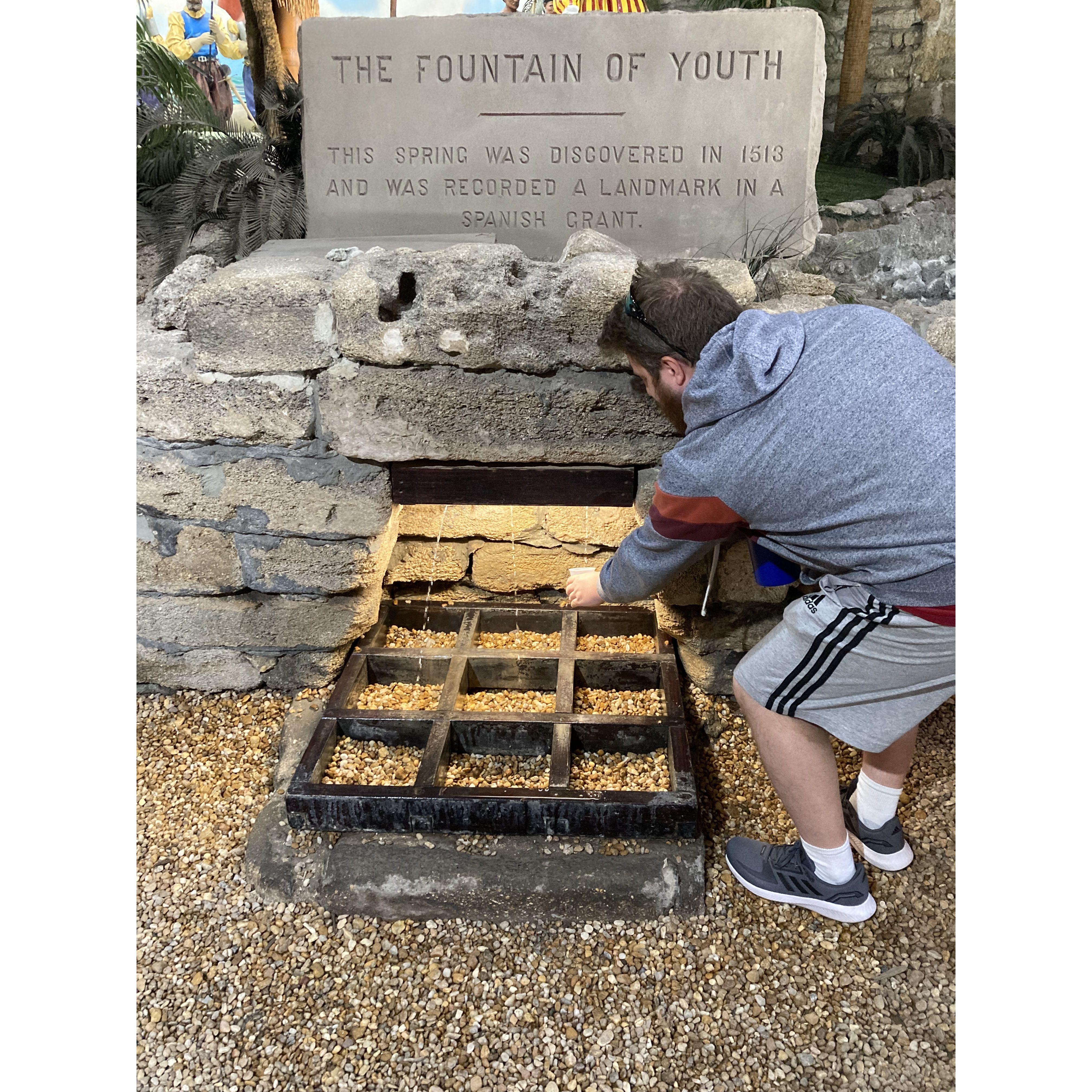 Spoiler alert : Youth water tastes and smells like fart eggs.