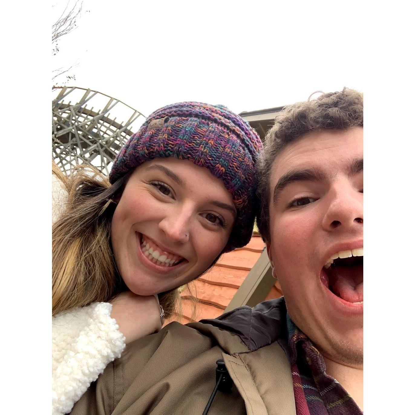 One of our many trips to DollyWood.