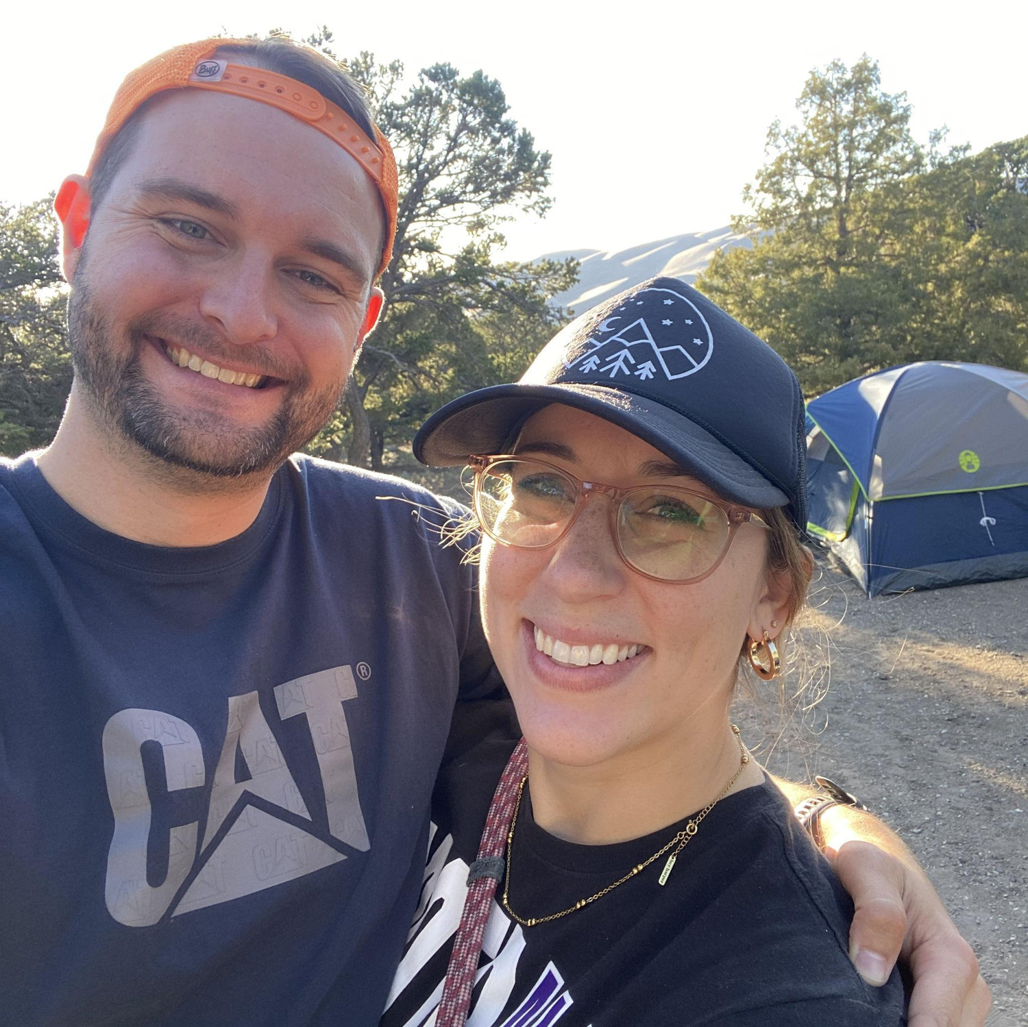 One of many camping trips