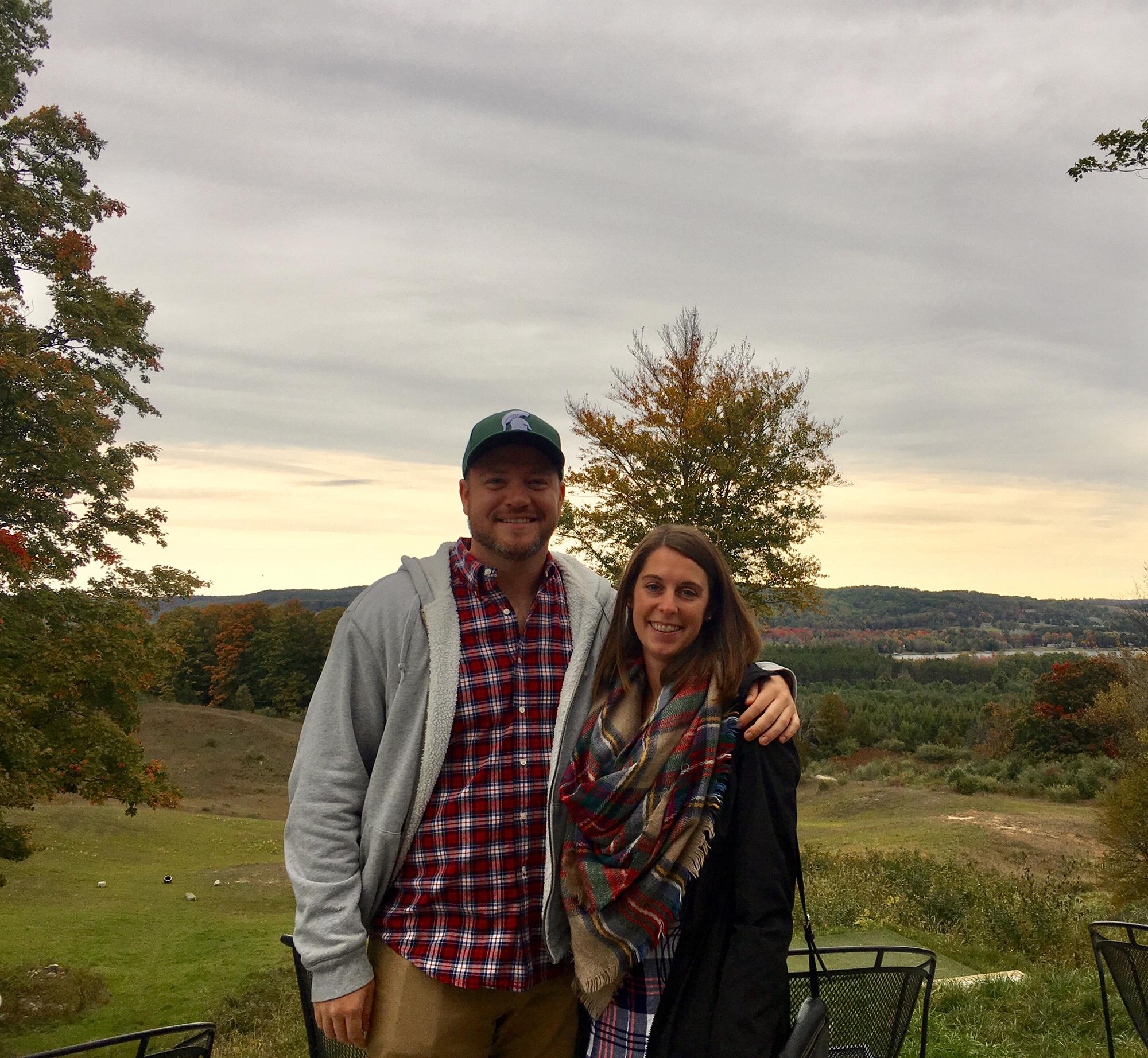 Kaitilin’s first trip to the Cottage- Fall in Michigan 2017