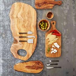 Sur La Table Italian Olivewood Slice Serving Board