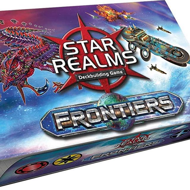 Star Realms: Frontiers – Card Game Expansion for Adults and Kids – 1-4 Players – Card Games for Family – 20-45 Mins of Gameplay – Games for Family Game Night – Card Games for Kids and Adults Ages 12+