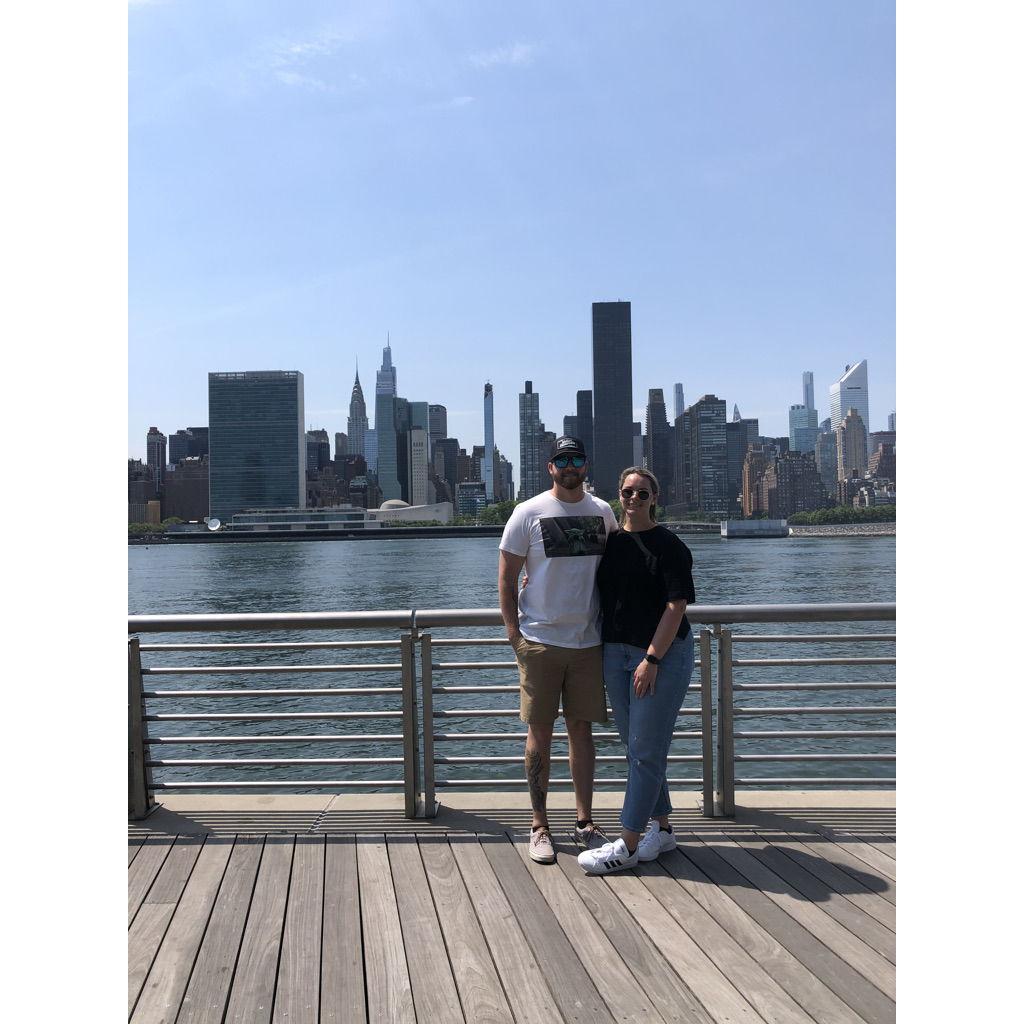 Our first vacation together