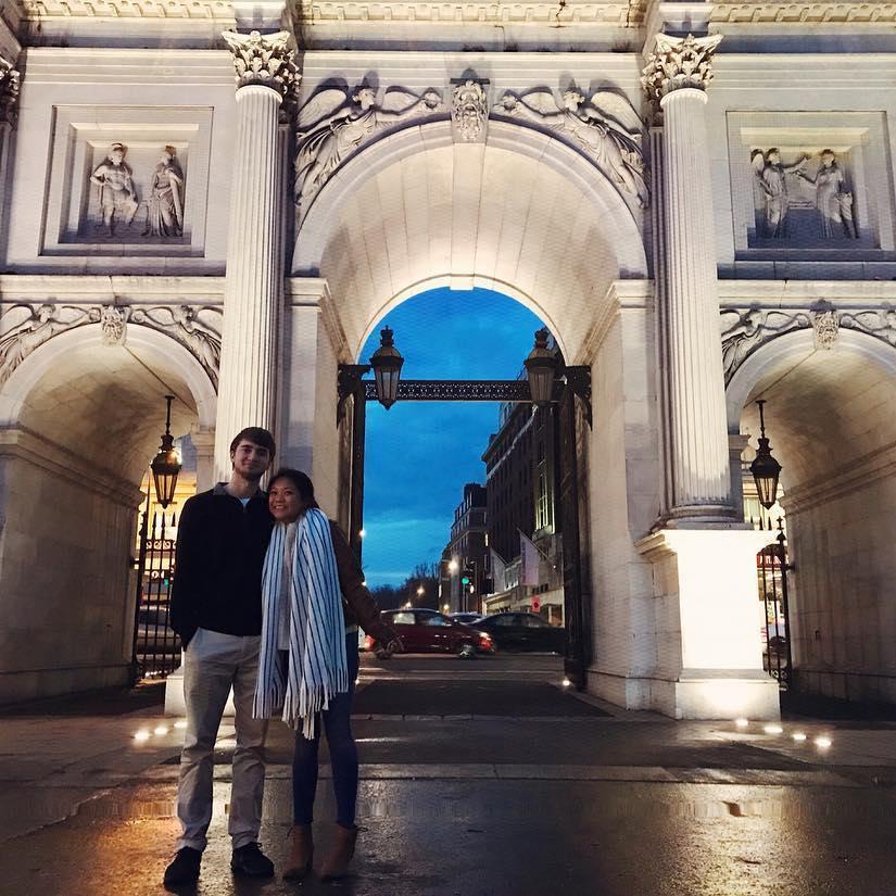 London in March 2018