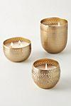 Melina Metal Candle (medium size)
