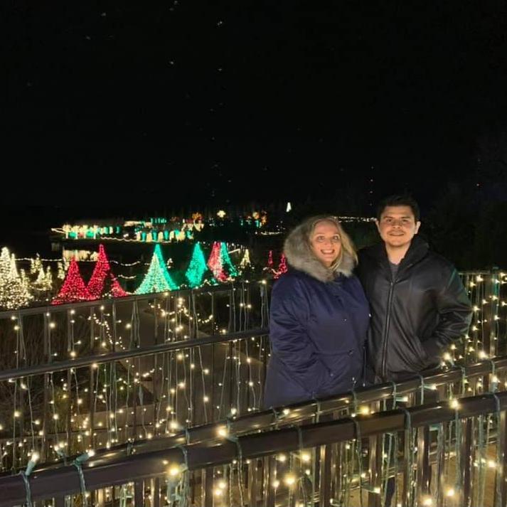 Christmas Lights at the Botanical Gardens