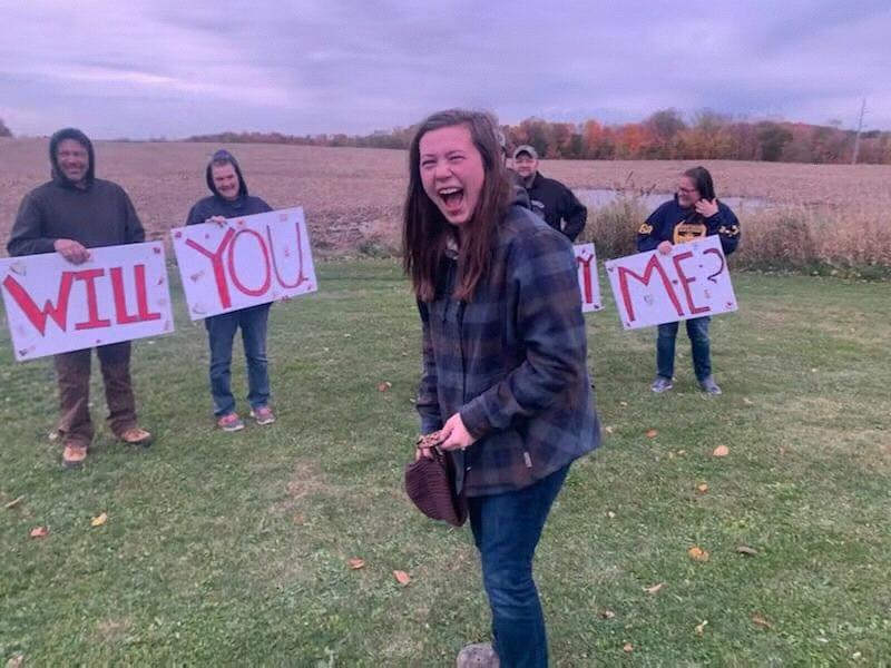 Our proposal.... and my heart stopping