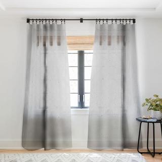Kernoga Black and White 2 Sheer Curtain