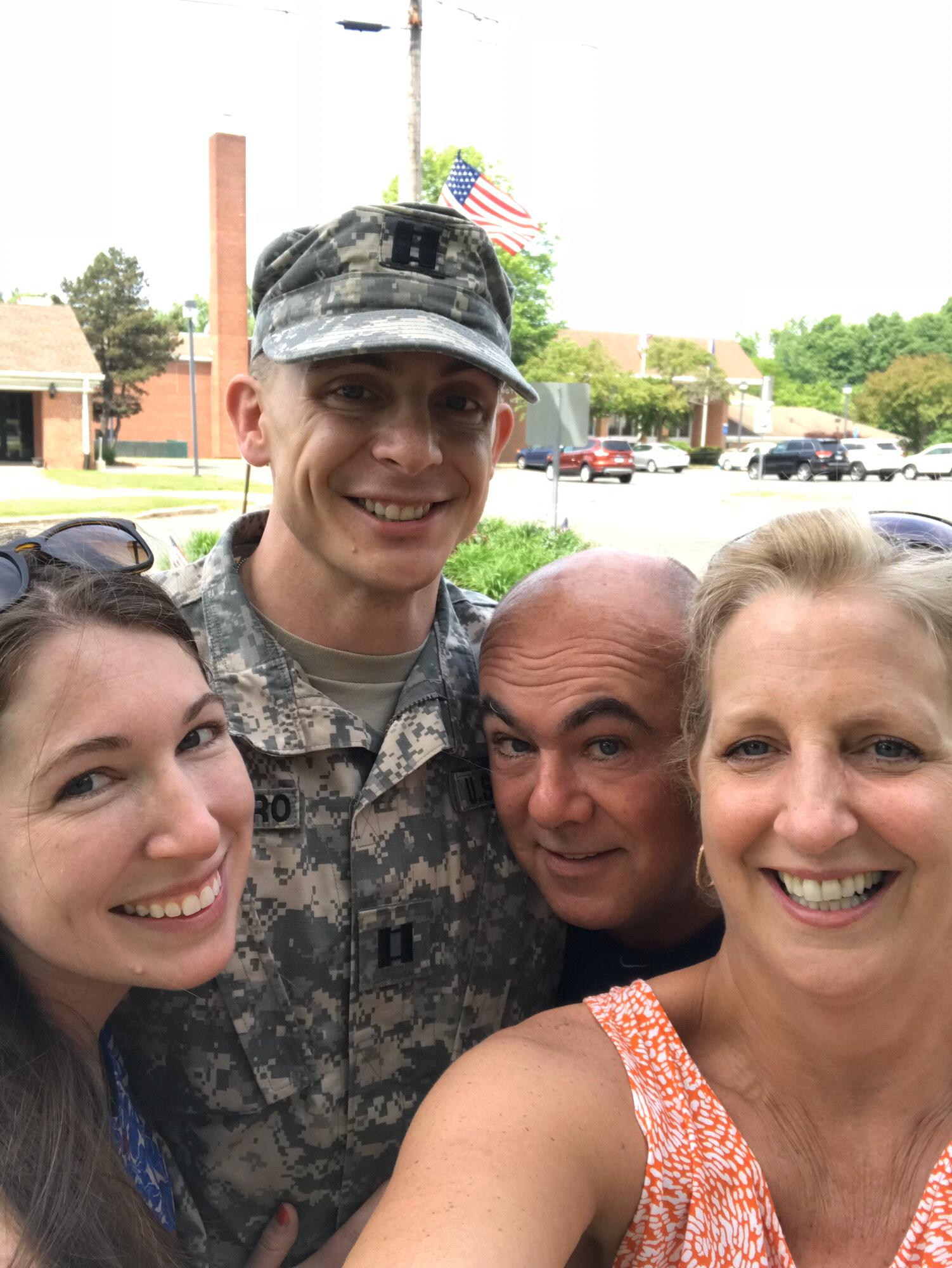 memorial day with the family