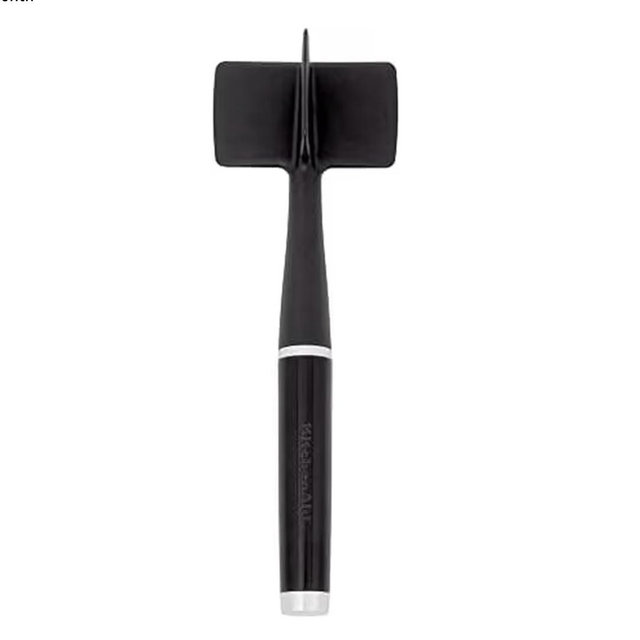 KitchenAid Classic Meat Masher, 10.8-Inch, Black