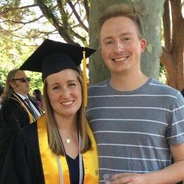 We graduated...