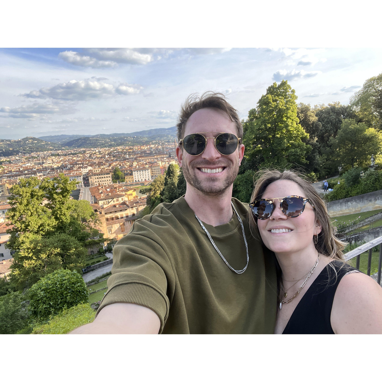 An amazing view in Florence, Italy.
