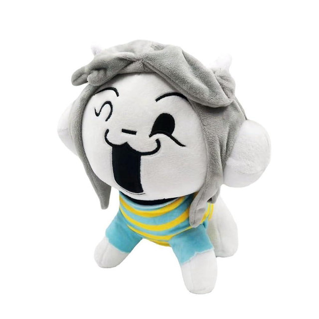 Undertale Plush, Undertale Game Characters Stuffed Figure Throw Pillows for Home Decor for Game Fans (Temmie)