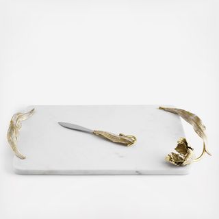 Tulip Cheeseboard with Knife