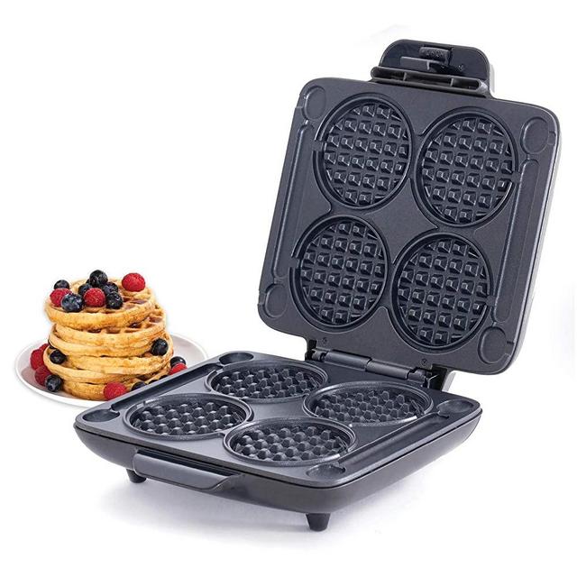 Dash DMMW400GBGT04 MULTI Mini waffle maker, Graphite