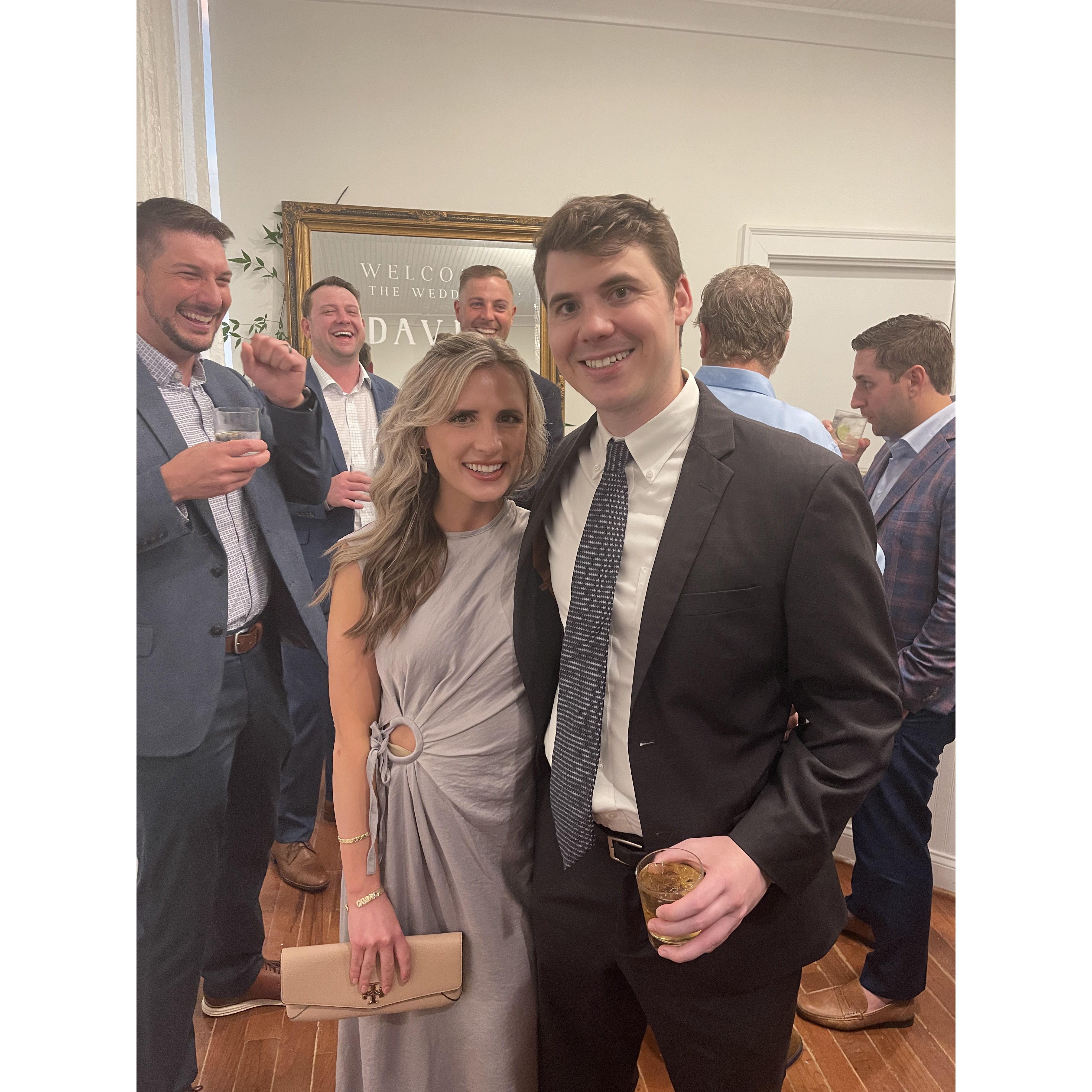 May 2023: Attending a family wedding!