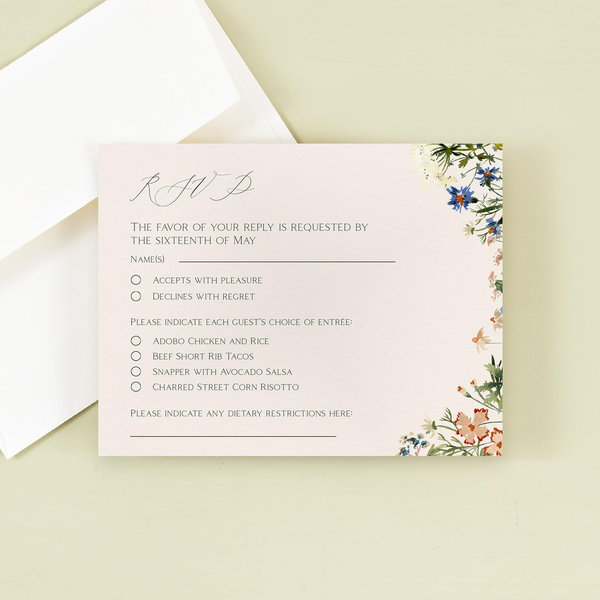 Bellfort Portrait | Linen | Zola Wedding Invitations