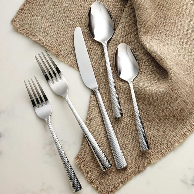 Lenox, Gladstone 65-Piece Flatware Set, Service for 12 | Zola