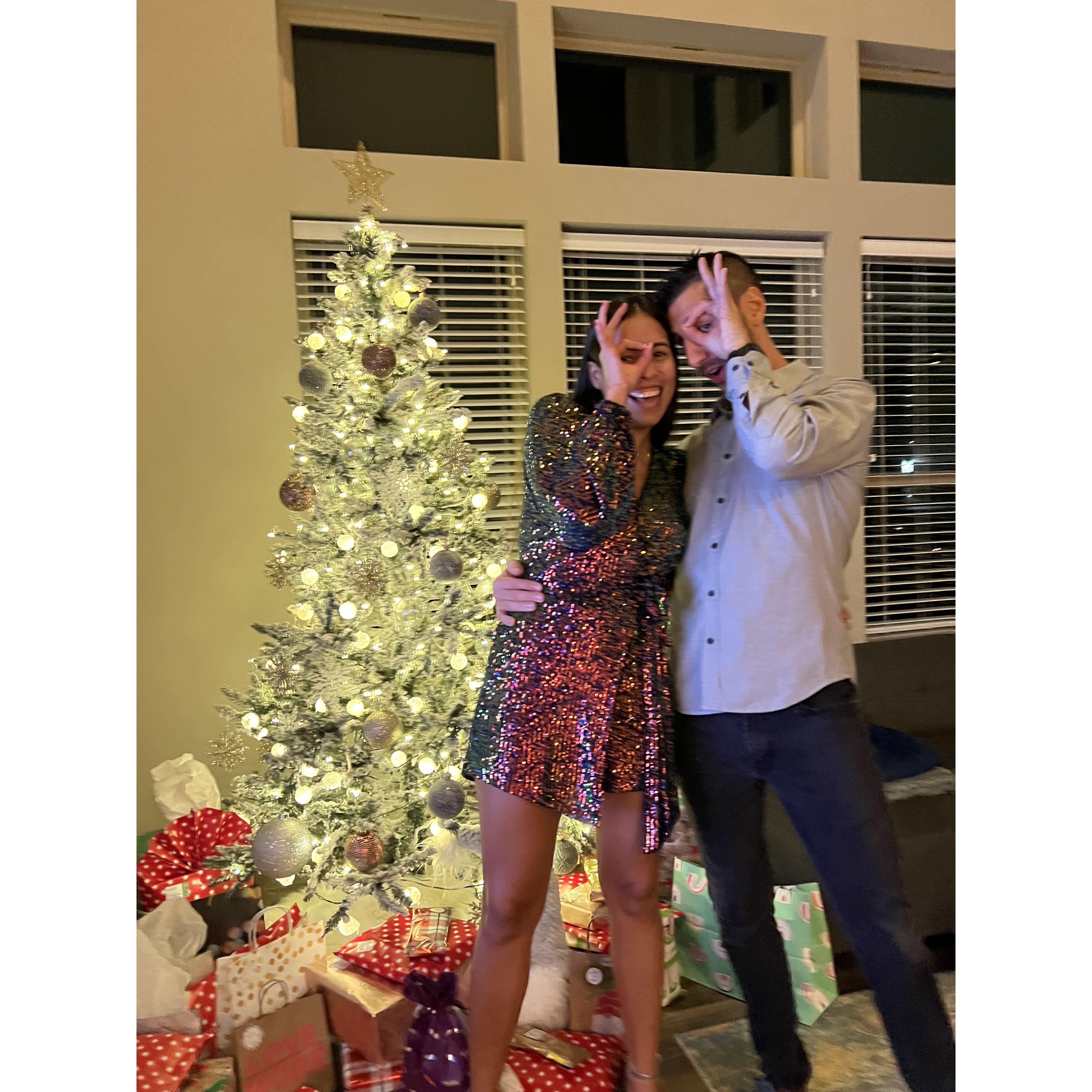 Nuestra primera Navidad juntos