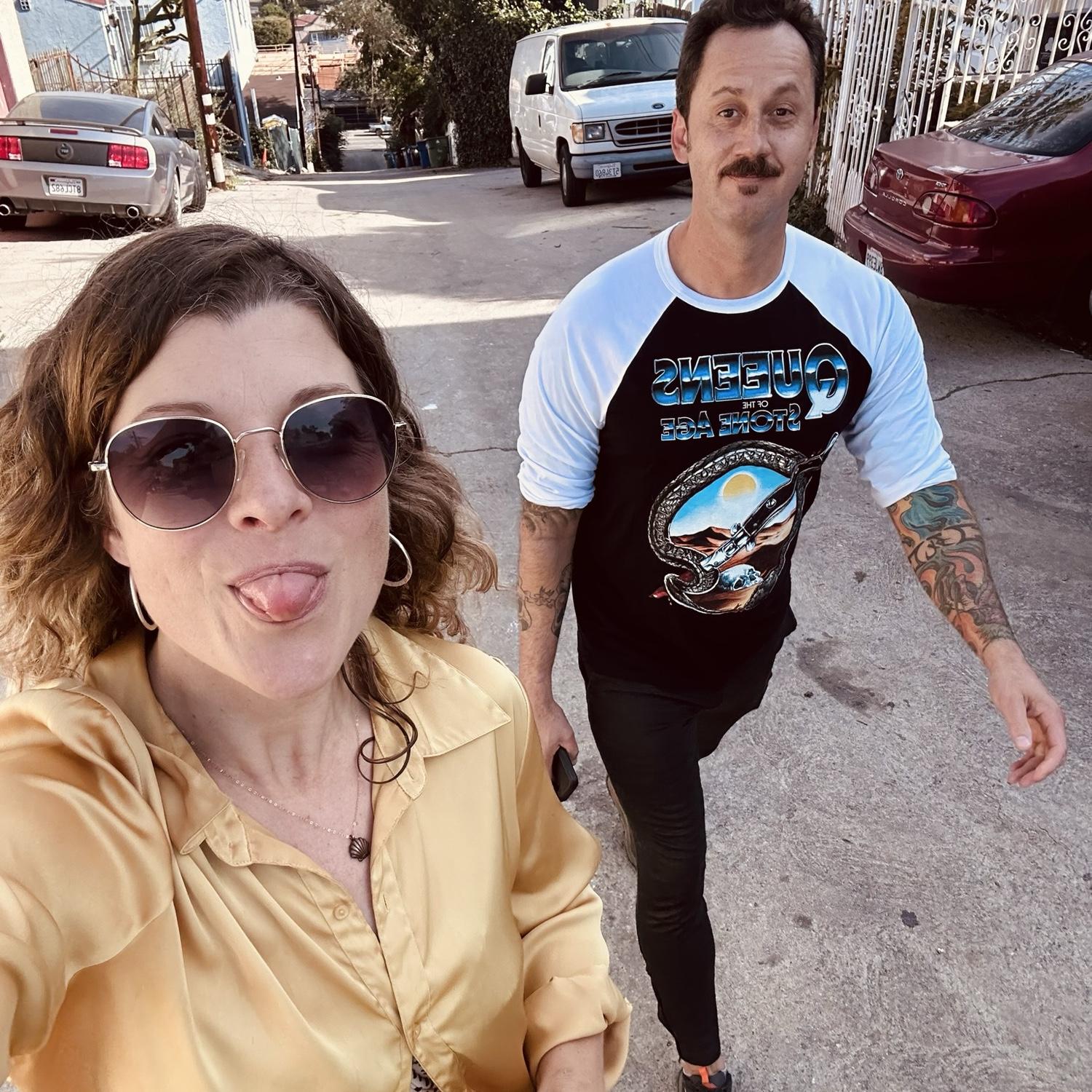 This was when James and Alaina drove out to LA. They moved Alaina into her place in Echo Park before James caught a plane back to ABQ to hold down the fort.