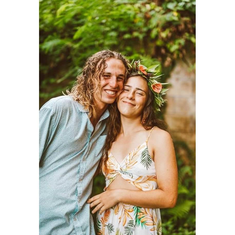 The first time we went to Hawaii together, we took our senior photos on the island of Kauai.